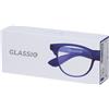 Bestmad Srl Occhiali da Lettura Glassio Fremont Colore Blu Scuro Gradazione +3,5 1 pz