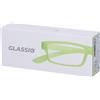 Bestmad Srl Occhiali da Lettura Glassio Cupertino Colore Verde Acido Gradazione +2,0 1 pz