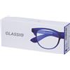 Bestmad Srl Occhiali da Lettura Glassio Fremont Colore Blu Scuro Gradazione +2,0 1 pz