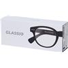 Occhiali da Lettura Glassio Newport Colore Nero Gradazione +2,5 1 pz