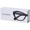 Occhiali da Lettura Glassio Santa Clara Colore Nero Gradazione +2,5 1 pz