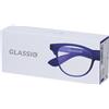 Bestmad Srl Occhiali da Lettura Glassio Fremont Colore Blu Scuro Gradazione +3 1 pz