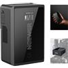 NEEWER Mini Batteria V Mount con D Tap/USB C/USB A/BP/2 Porte DC/Schermo OLED, Batteria V Lock da 3450mAh 50Wh 14,54V con Ricarica Rapida PD da 45W per Monitor Fotocamera Camcorder Luce Video, PS050E