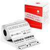 Phomemo M110/M220/M221/M200/M120/M100/M108/M150/M250/M260 Etichette autoadesive multifunzionali, 0,78 x 0,39 (20x10 mm) Etichette termiche per stampanti di etichette Phomemo, 600 etichette per