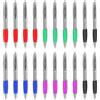 Newpop 20 Pezzi Penna a Sfera Set, Penne a Scatto da 0,5 mm Punta, Penne Scatto Click, Penne Sfera con Grip Ergonomico, Inchiostro Blu, Multi Colori Conchiglia (Nero, Blu, Rosso, Verde, Viola)