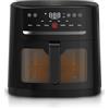 Rohnson Friggitrice Ad Aria Smart XL: Abilitata Wi-Fi, Capacità Di 8 Litri, Cottura Sana Senza Olio, Finestra A Doppia Vista, Aria Calda 3D, 6 Programmi Preimpostati, Spegnimento Automatico, 1800W