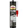 Pattex Colla di fissaggio polimerica, colla e guarnizione, tutti i materiali, interno ed esterno, invisibile, cartuccia da 300 g
