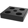 FATH 093T80801008S Base: 80 x 80 M10 08 Z, Colore: Nero