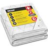 Bikain - Telo Impermeabile esterno - 6x10 metri - 120g/m2 Rinforzato - Occhielli Antistrappo - Telo 100% Impermeabile e 100% Protezione UV - Copritutto Multiuso - 3 Strati Laminati Incrociati