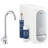 Grohe Blue Home Mono Rubinetto per Lavello Cucina, Cromo e Filtro Acqua Incluso