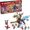 LEGO NINJAGO l'Arco Dragone della Concentrazione, Giocattolo con Drago, 8 Minifigure e Spinner Spinjitzu, Giochi per Bambini e Bambine da 9 Anni, Regalo di Compleanno per fan di Dragons Rising - 71836