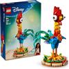 LEGO ǀ Disney Oceania 2 Heihei Giocattolo da Costruire - Gioco con Animale da Esposizione con Supporto, Testa Girevole, Ali, Piume e Coda Mobili - Regalo di Compleanno per Bambine da 9 Anni - 43272