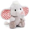 NICI peluche elefante Love grigio chiaro 32 cm - Simpatico peluchetto con imbottitura morbida per giochi e coccole, perfetto come idea regalo per bambini e adulti - 61487