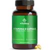 Vitabay Vitamina E 600 UI (400 mg) - 200 Capsule Molli di Vitamina E a Rilascio Prolungato - Vegana e ad Alto Dosaggio - D-Alfa Tocoferolo puro dall'Olio di Semi di Soia (80%) - Testato in Laboratorio