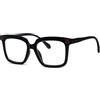 Eyekepper Occhiali da Lettura di Alta Qualità, Rettangolari, Taglie Forti, Aiuto per La Lettura da Donna, Nero, +1.25