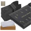 Aozzy Set di 60 lame per sega multitool per legno, accessori universali per strumenti oscillanti, strumento multifunzione oscillante, compatibile con multimaster porter Rockwell Cable Bosch