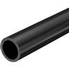 QUARKZMAN Tubo PVC 19,4mm(3/4) ID 25mm(1) OD 350mm Grigio Scuro Alta Resistenza Tubo Rigido Rotondo in PVC Tondo per Tubo Acqua Artigianato Cavo Manicotto