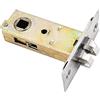 SENRISE 1 chiavistello per porta, in acciaio inox, invisibile, per l'uso con maniglie a leva (biforcuta 60 mm)