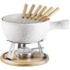 MÄSER 935480 Serie Pintar, 6 Persone, Set per fonduta di Formaggio in Stile Vintage, Ceramica