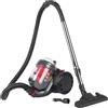 Beldray BEL0700TBVDE Aspirapolvere a cilindro compatto - PET Plus+, aspirapolvere senza sacco, aspirapolvere leggero per tappeti, spazzola Turbo per animali domestici, contenitore da 2 l, 700W, rosso
