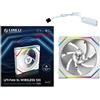 LIAN LI Ventola Lian Li UNI FAN SL Ventola Wireless ARGB PWM Lama Inversa 120mm Bianco