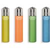 Clipper ACCENDINI CLIPPER MICRO CRYSTAL FLUO - BOX 48 Accendini Ricaricabili