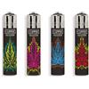 Clipper ACCENDINI CLIPPER MICRO ELECTRIC WEED + BW - BOX 48 Accendini Ricaricabili
