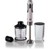 Ariete 602 Frullatore a immersione Moderna, 1000W, 10 velocità + turbo, Accessori inclusi, Bianco
