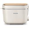 Philips Eco Conscious Edition, Tostapane in plastica a base biologica, 2 fette, 830W, vassoio raccogli briciole HD2640/10