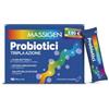 Massigen Probiotici Tripla Azione Fermenti Lattici Integratore per Flora Batterica e Sistema Immunitario 12 Stickpack