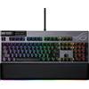 ASUS ROG Strix Flare II Animate - Tastiera meccanica Bluetooth Gaming AZERTY con display LED Anime Matrix, switch opto-meccanici ROG NX Red, Poggiapolsi Luminoso, Illuminazione Aura Sync