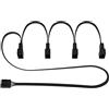 ARCTIC Splitter per fan PWM a 4 poli - PST Distributore per 4 ventole, fan, PWM sharing, connettore multiventilatore, cavo di prolunga, splitter, Y, adattatore, PC