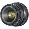 Andoer 25 mm F1.8 APS-C Manual Focus Camera Lens for Sony E-Mount Mirrorless Cameras A7III/A9/NEX 3 3N/NEX 5 5T 5R/NEX 6 7/A5000/A5100/A6500/A6400/A6300/A61000