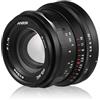 Andoer Obiettivo della fotocamera a fuoco fisso da 35 mm Obiettivo principale della fotocamera full frame con montatura RF Compatibile con fotocamere senza specchio Canon EOS/R/RP/R5/R6/R7 con