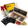 DIBYS Mini Kit Gin Botanico | Set Fai-Da-Te con 12 Spezie Naturali per Gin Tonic e Cocktail | Kit di Infusione con Carte Ricetta e Scatola in Legno | Set Regalo per Uomini e Donne | Set per Fare Gin