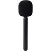 FLYAMAPIRIT Supporto microfono per DJI Mic 1/2, manico per microfono da intervista per Rode Wireless GO II / 2 / ME/Pro, adattatore per microfono Lavalier senza fili con schiuma antivento per