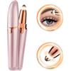 WEHOOM Rasoio Elettrico Per Sopracciglia, Epilatore Per Donne, Rifinitore Per Sopracciglia, Precisione Senza Dolore, Adatto Per Sopracciglia, Peli Del Corpo, Epilatore Viso Eyebrow Trimmer