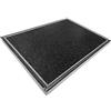LITHOS MATERIE PIASTRA IN PIETRA LAVICA Ollare - Refrattaria dell'Etna per Forno Elettrico & Gas, Barbecue, Bistecchiera per Pizza e Carne - Misure a Scelta (35x35 cm3)