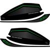 BLACK DOVES GRAPHICS Adesivi Resinati 3D Protezione Paramani Compatibili con Kawasaki Versys 650 2017-2020…