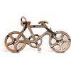 LOGICA GIOCHI Art. Bici di Amsterdam - Rompicapo in Lega - Difficoltà 3/6 Difficile - Serie Viaggiatori da Collezione - Cast Puzzle
