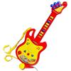 Generico Chitarra Elettrica Giocattolo per Bambini con Microfono Amplificato, Effetti Luminosi, Tracolla, Melodie Preregistrate - Rock 45 cm - Elettronica con Suoni Rock