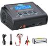Haisito Caricabatteria LiPo Bilanciato Scaricatore 150 W 10A AC/DC per NiCd Li-Ion Life NiMH LiHV PB Smart Batteria