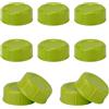 Gosknor 10pz Tappi Stretti per Dr Brown e Medela Biberon, Senza BPA Tappi di Ricambio per Biberon da Viaggio e da Riporre con Guarnizione di Tenuta per Ameda Accessorio per Biberon (Verde)