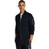 Tommy Hilfiger Uomo Giacca Bomber Essential con Zip, Blu (Desert Sky), XS