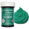 Sugarflair Colours Sugarflair Spectral Concentrated Paste Colours Sea Green, Verde, Colorante Alimentare Pasta, Colorante per Pasta di Zucchero e Mazapán - 25g