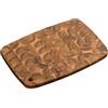 KESPER Tagliere professionale con foro per appenderlo, materiale: legno di acacia (fine legno), dimensioni: 40 x 28 x 2 cm, colore: marrone, naturale, 28153