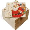 Heku Tovaglioli, Carta, Babbo Natale, 16.5 x 16.5 x 10 cm, 100 unità