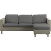 Estoralis | SUMATRA | Rivestimento seduta e schienale per divano e poltrona | Tessuto super elastico C/ 10 Grigio Perla | Taglia M (tra 50-85 cm x 65-95 cm e 10-20 cm di altezza)