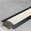 VoltShine Profilo in alluminio nero laccato da 2 metri, ideale per decorazioni moderne e supporti. La sua finitura unisce resistenza ed eleganza, donando un tocco distintivo a qualsiasi ambiente.