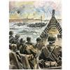 Artery8 War Military Normandy Landing D Day Watercolour Man Cave Large Wall Art Poster Print Thick Paper 18X24 Inch